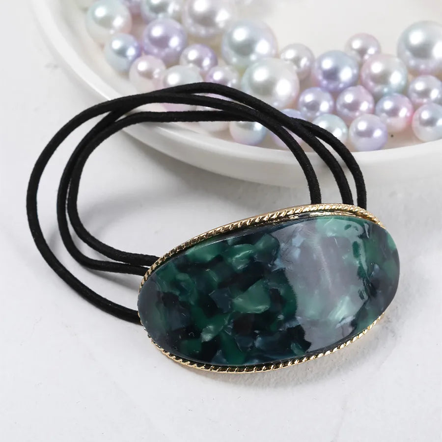 Elegant Women's Geometric Plastic/Resin Hair Tie