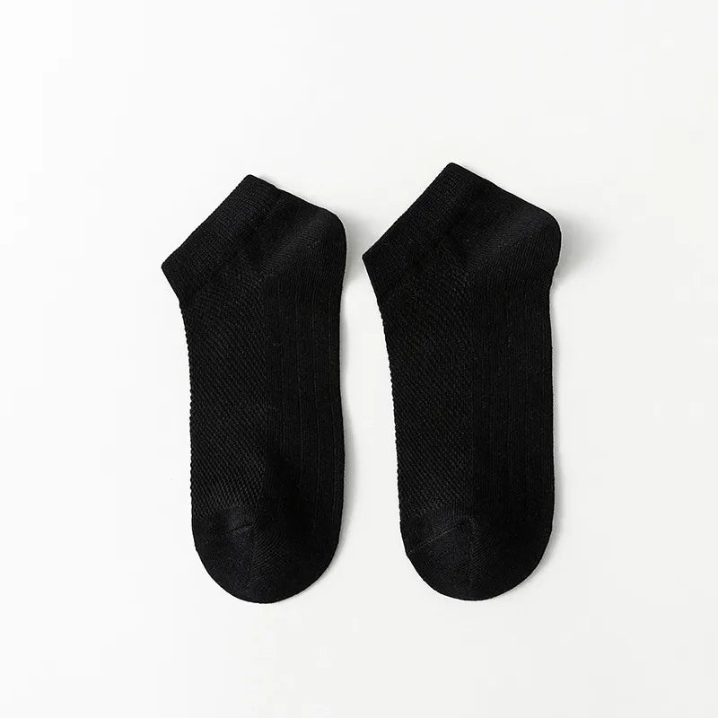 Socks Men's Short Socks Spring and Summer Low-Top Short Socks  Trendy Spring and Autumn Boat Socks Thin Sweat-Absorbing Breathable Men