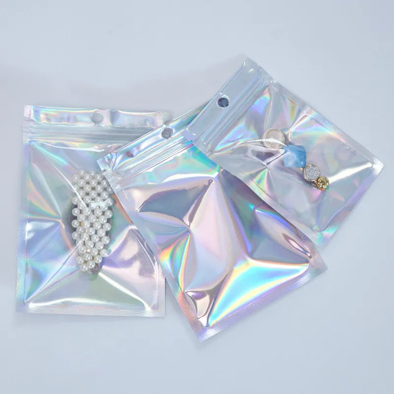 basic solid color plastic storage bag