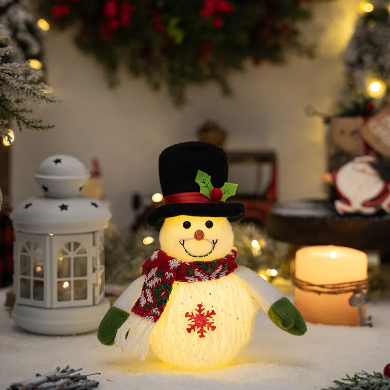 Christmas Cute Snowman Polyester Party Festival Ornaments