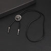Vacation Classic Style Solid Color Pu Leather Alloy Men's Pendant Necklace Men Pendant Necklaces