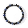 Retro Simple Style Geometric natural stone Glass Beaded Men's Bracelets
