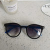Simple Style Classic Style Solid Color UV400 Protection Resin Round Frame Full Frame Kids Sunglasses