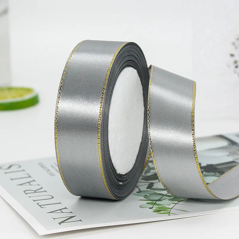Classic Style Solid Color Polyester Holiday Wedding Birthday Party Supplies Gift Wrapping Supplies 1 Roll