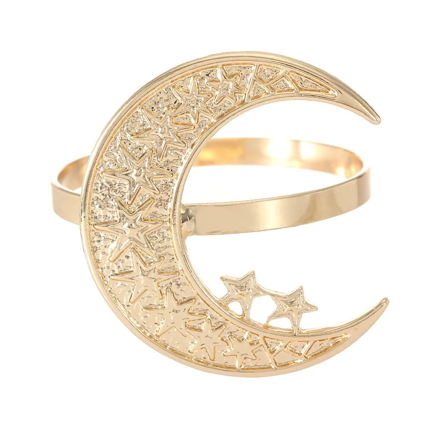 Casual Elegant Sun Moon Alloy Napkin ring 1 Piece