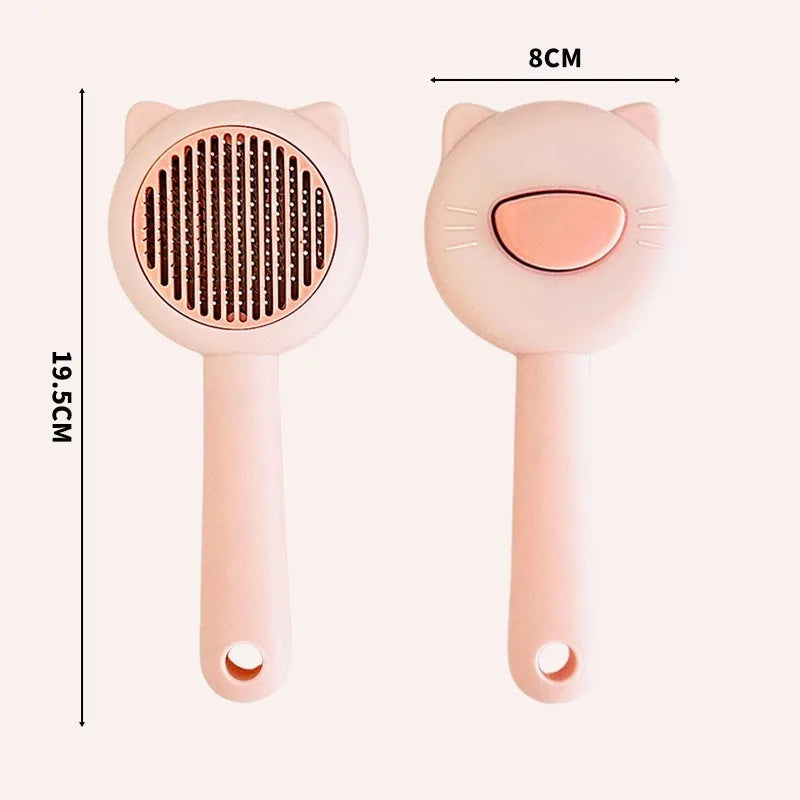 basic stainless steel plastic solid color pet accessories