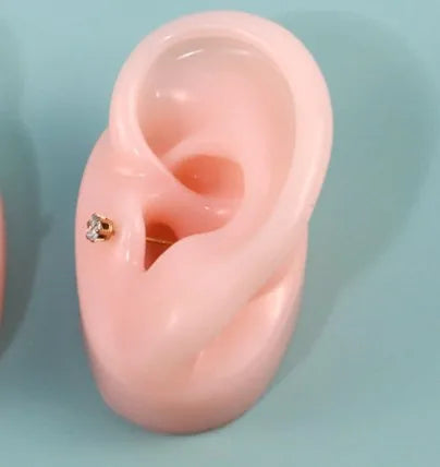 Casual Simple Style Ear Silica Gel Jewelry Display Jewelry Rack