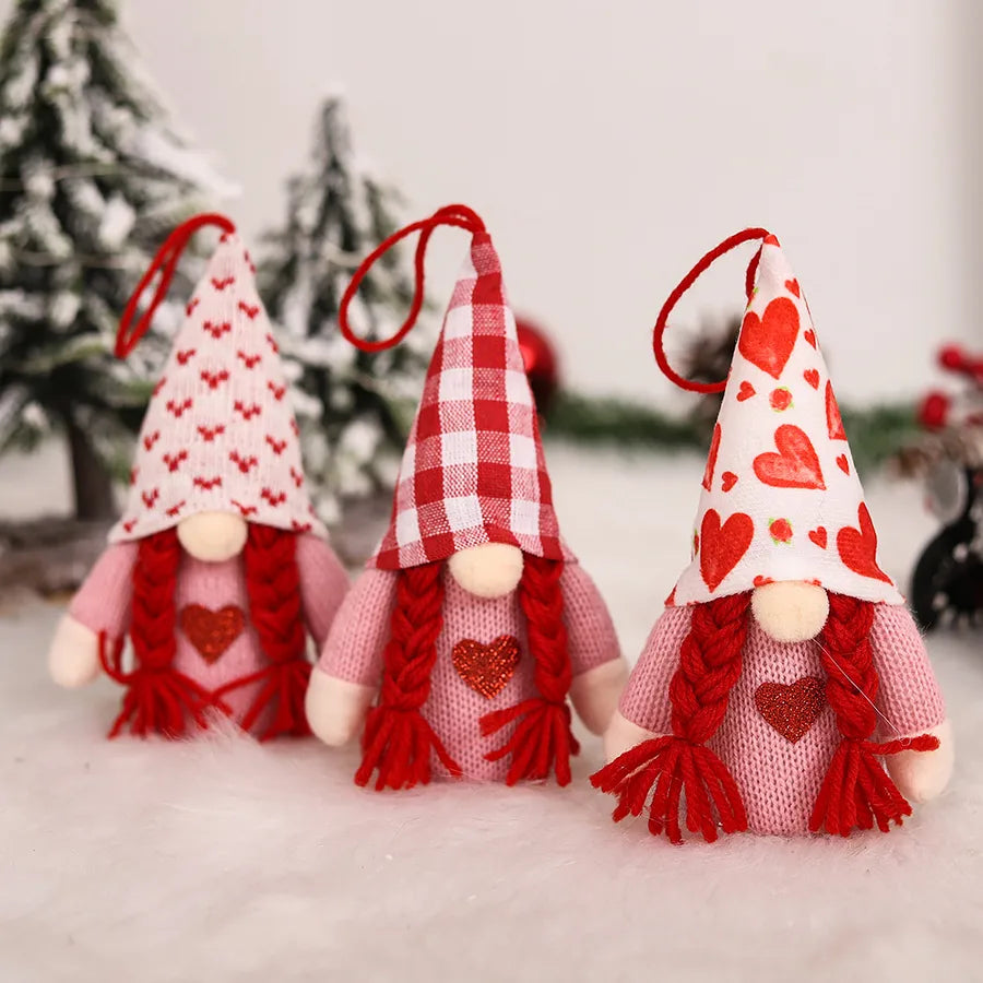 Christmas Valentine'S Day Cute Cartoon Holiday Date Hanging Ornaments