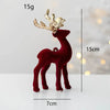 Christmas Elegant Sweet Elk PVC Party Festival Ornaments Decorative Props