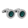new gem-set cufflinks french fashion men's metal shirt buttons clothing accessories
