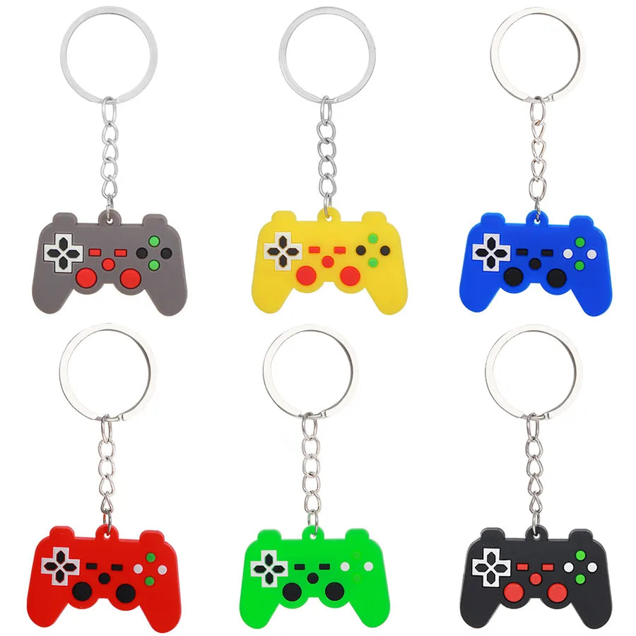cute game console pvc keychain