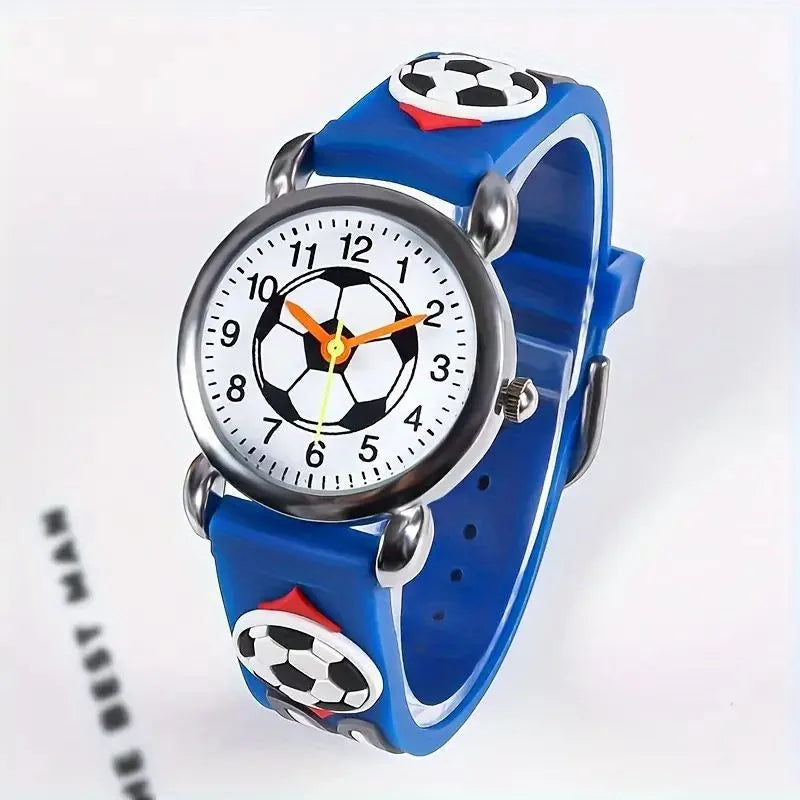 in stock European Cup football watch quartz watch children's gift watch  hot alloy watch cartoon watch
