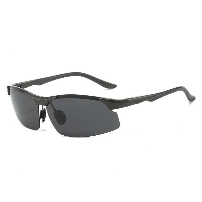 Modern Style Classic Style Sunglasses Pc Square Half Frame Men's Sunglasses