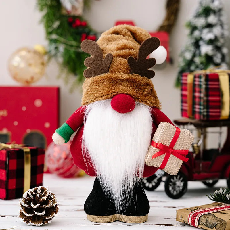 Christmas Cartoon Style Cute Cartoon Character Indoor Party Festival Rudolph Doll
