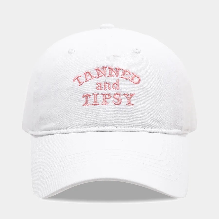 New Simple Washed Letter Embroidery Baseball Cap Outdoor Sun Protection Hat For Women Casual Elegant Basic Style Spring Summer Autumn