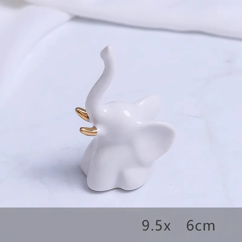 Nordic Style Cute Fox Elephant ceramics Home Daily 1 Piece