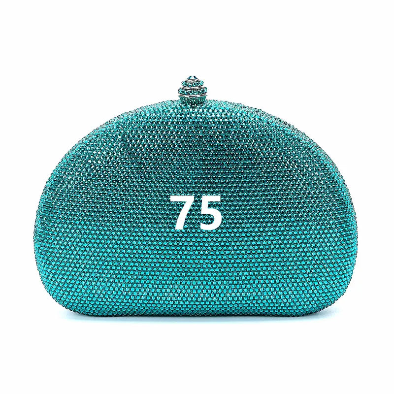Evening bag   ladies evening bag party wedding export Diamond Crystal rhinavian bag  style
