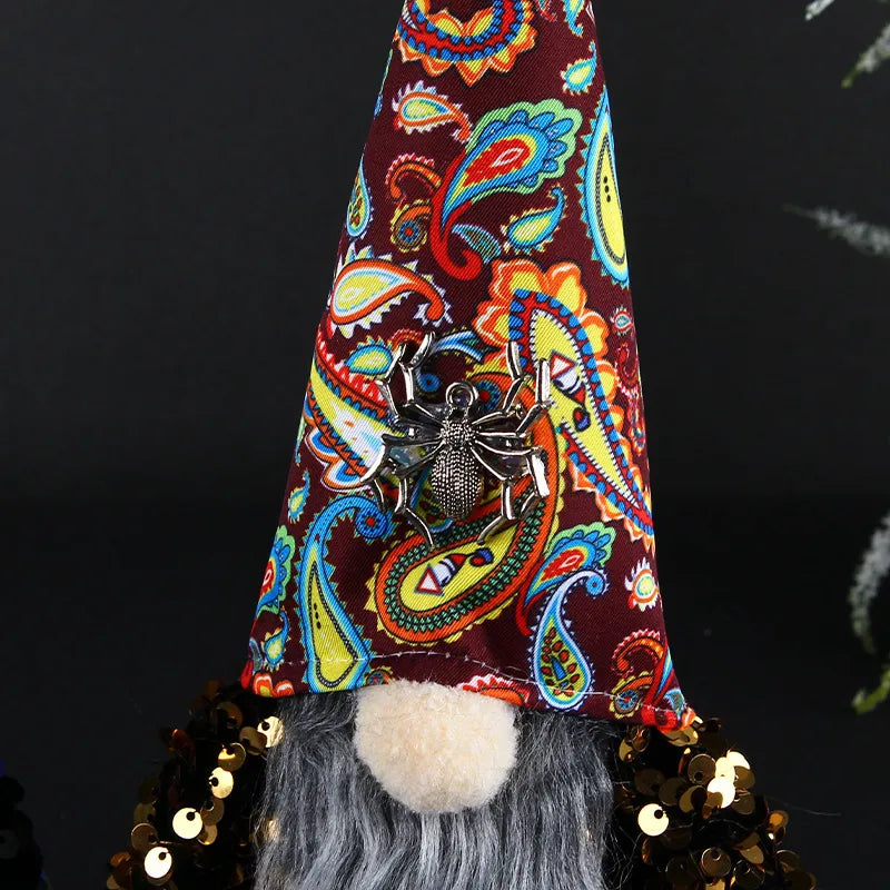 fashion halloween doll desktop ghost festival sequined dwarf decoration props