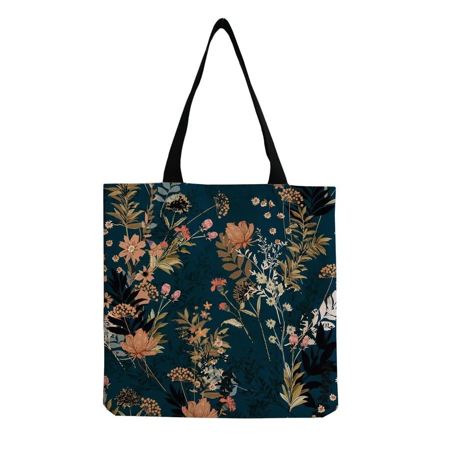 women's fashion flower shopping bags