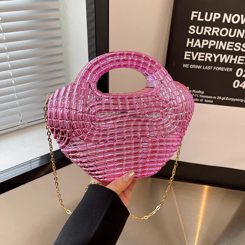 New track    new acrylic bag fashion personality handbag socialite dinner bag
