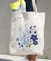 Women's printed shopping bag casual shopping handbag women's shoulder bag large capacity new artistic fresh Women's bag