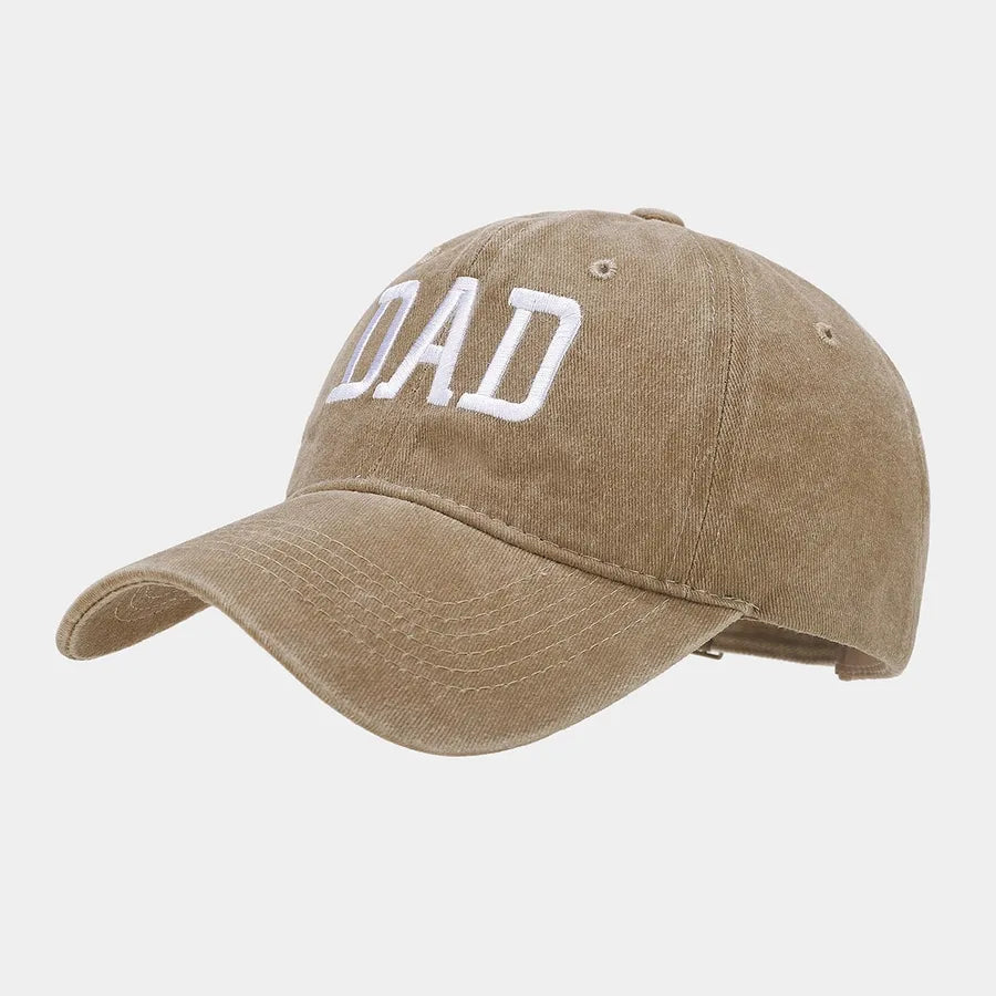 Unisex Elegant Simple Style Letter Embroidery Curved Eaves Baseball Cap