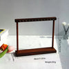 Walnut Color Solid Wood Necklace Jewelry Display Stand Bracelet Pendant Holder Sweater Storage Arrangement Props Simple Style