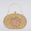 Sunflower Diamond-encrusted Dinner Bag Fashion Banquet Women's Clutch Bag Personality Dress Evening Bag