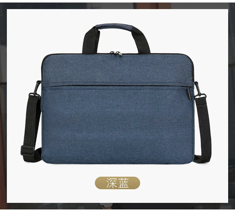 Laptop Handbag Simple Solid Color Portable Computer Bag Pro Air Inner Bag Single Room Crossbody Bag