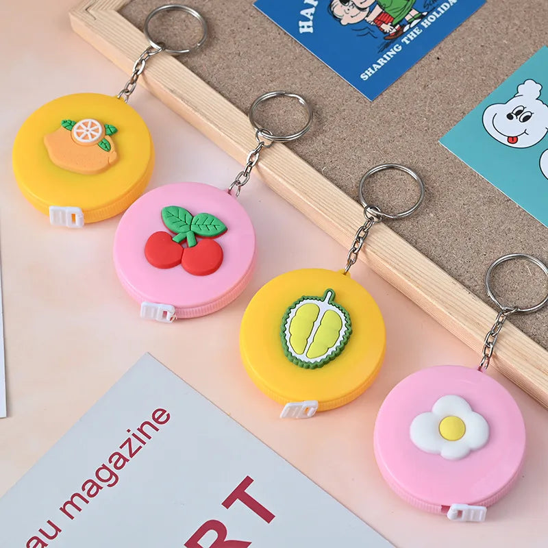 wholesale cartoon fruits mini multifunctional tape measure nihaodropshipping