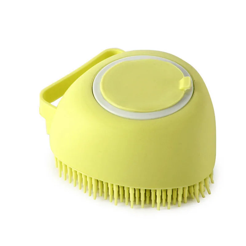 pet shower brush dog massage brush pet massage gloves cat petting hair removal brush pet supplies miracle baby sponge
