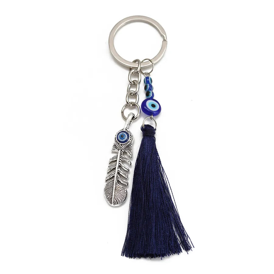 vintage style eye alloy women's men's bag pendant keychain