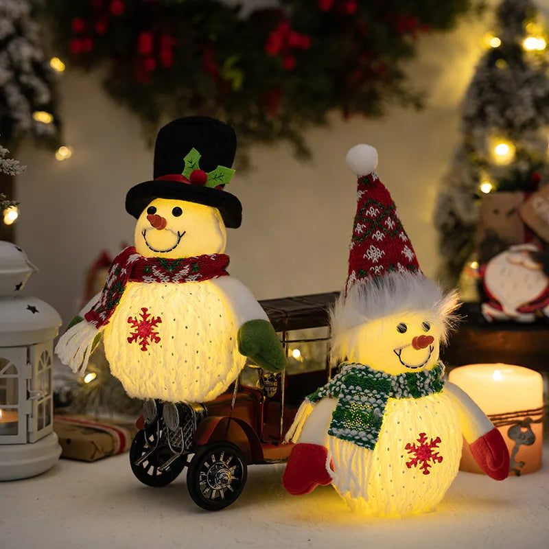 Christmas Cute Snowman Polyester Party Festival Ornaments