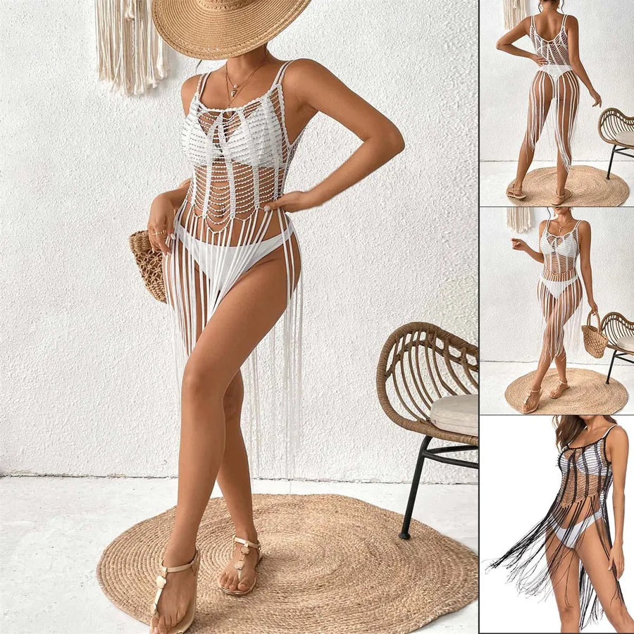 Women's Solid Color Simple Style Cover Ups