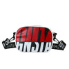 Boy'S Pu Leather Vocabulary Words/Name Streetwear Square Zipper Fanny Pack