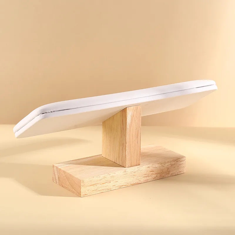 Modern Style Classic Style Geometric solid wood Flannel Jewelry Display Jewelry Rack