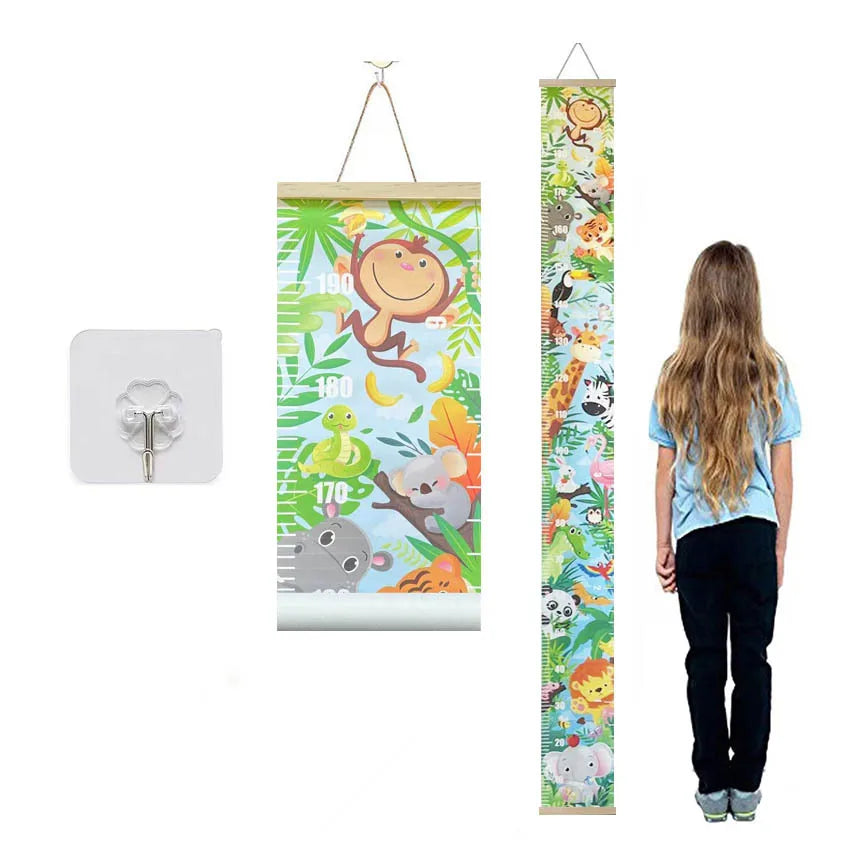 cartoon style animal wood pine pendant artificial decorations