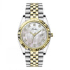 Casual Elegant Lady Solid Color Butterfly Double Snap Quartz Watch Women's Watches