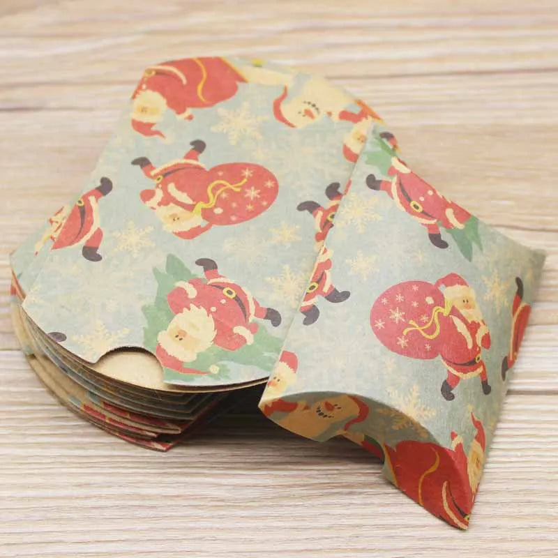 Multicolor Handmade Christmas Gift Box Wedding Candy Swan Packaging Box Floral Design Jewelry Present Container