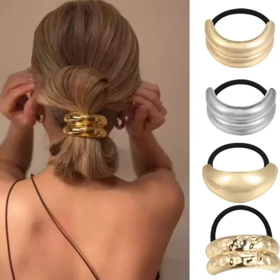 Vacation Streetwear Women's Scallop Starfish Alloy Plating Hair Tie