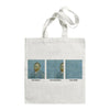 women's retro oil painting shopping bags