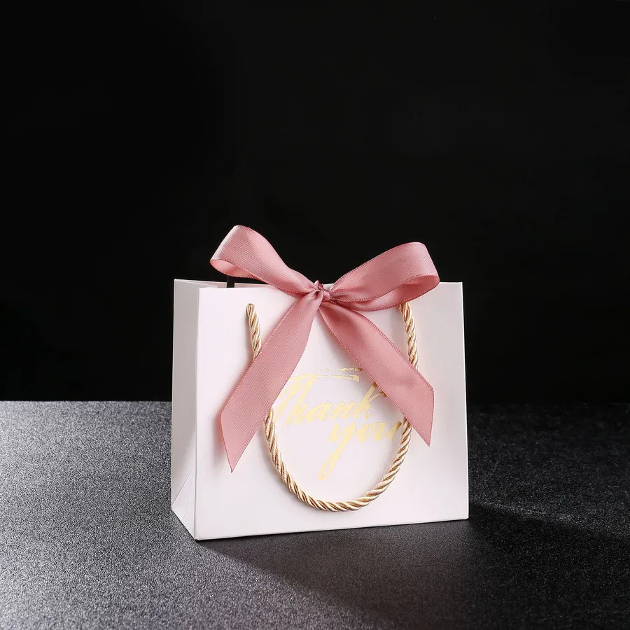 Wedding Letter Bow Knot Paper Holiday Wedding Party Gift Bags