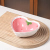 Cute Strawberry ceramics Tableware 1 Piece 1 Set