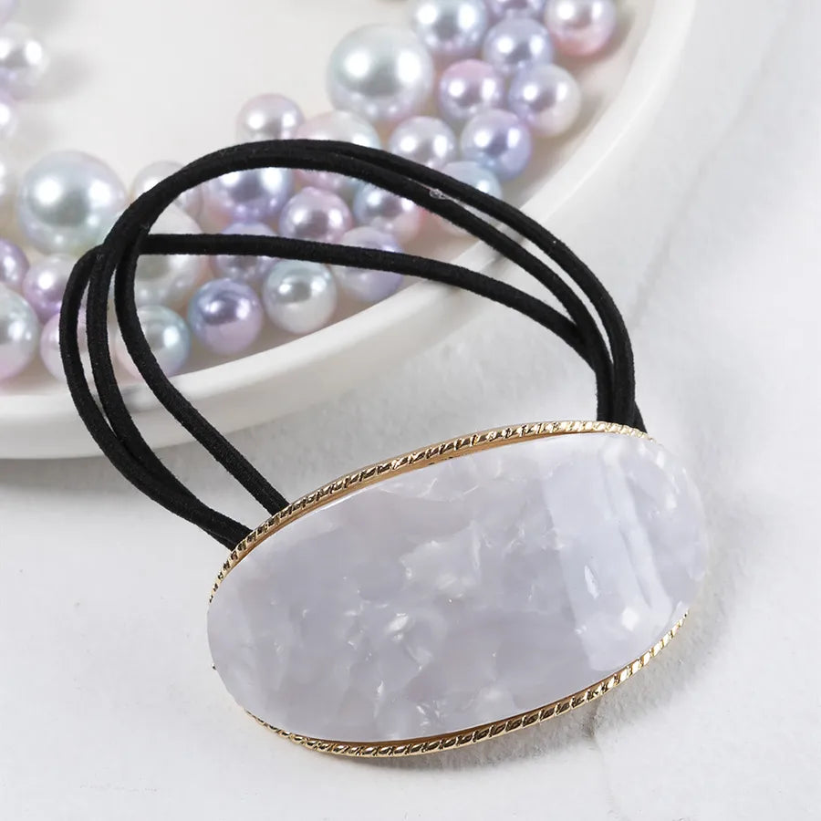 Elegant Women's Geometric Plastic/Resin Hair Tie