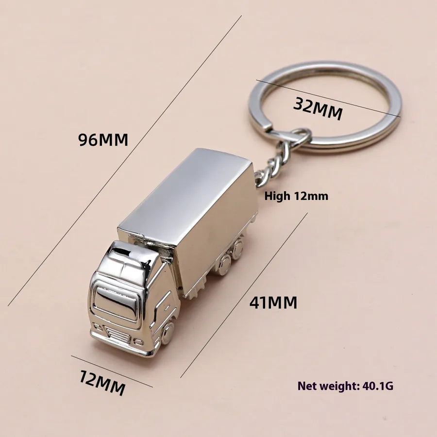 1 Piece Classic Style Car Metal Unisex Bag Pendant Keychain
