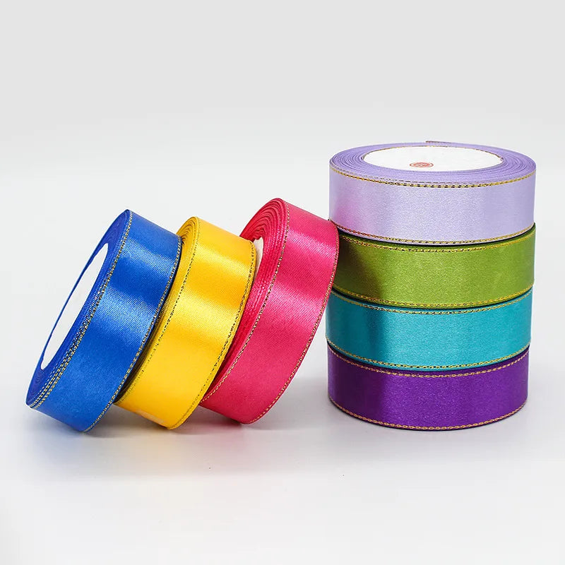 Classic Style Solid Color Polyester Holiday Wedding Birthday Party Supplies Gift Wrapping Supplies 1 Roll