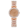 Luxurious Shiny Solid Color Jewelry Buckle Quartz Women's Watches