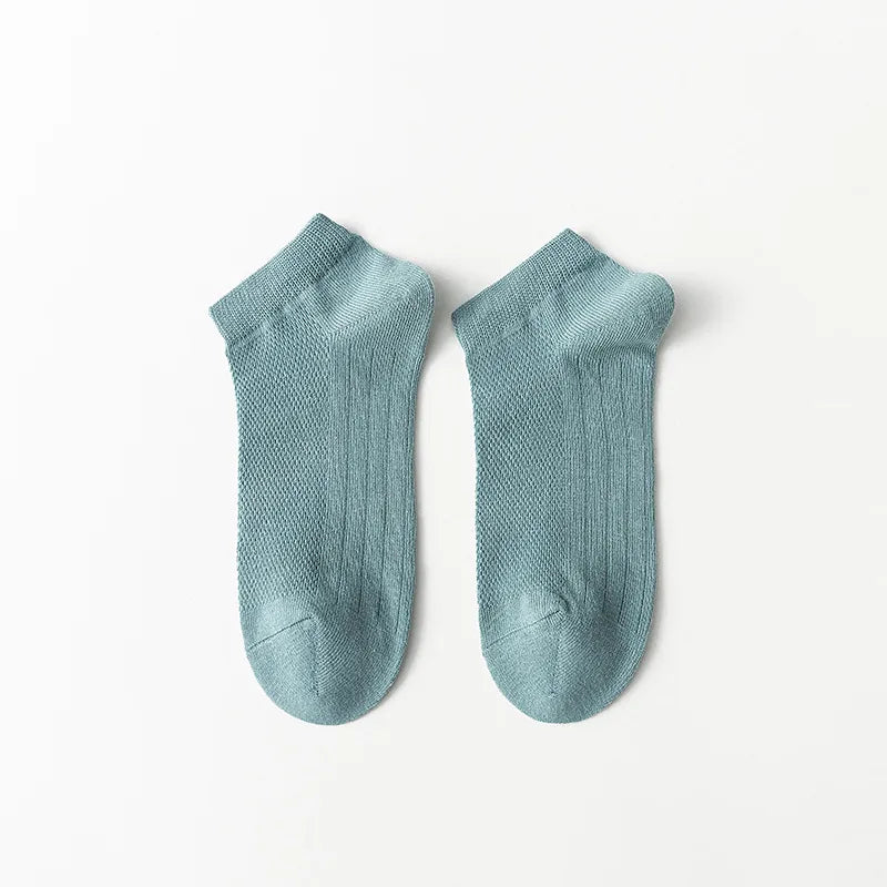 Socks Men's Short Socks Spring and Summer Low-Top Short Socks  Trendy Spring and Autumn Boat Socks Thin Sweat-Absorbing Breathable Men