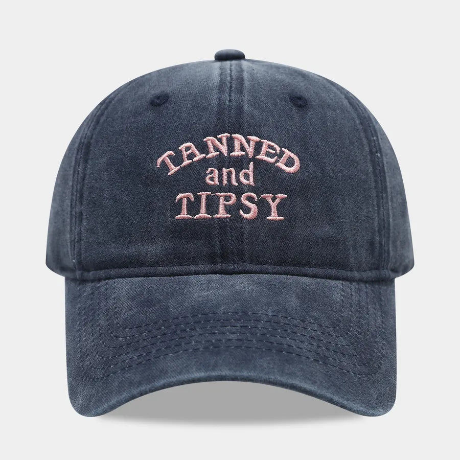 New Simple Washed Letter Embroidery Baseball Cap Outdoor Sun Protection Hat For Women Casual Elegant Basic Style Spring Summer Autumn