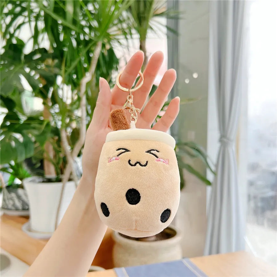 cute cartoon pp cotton women's bag pendant keychain